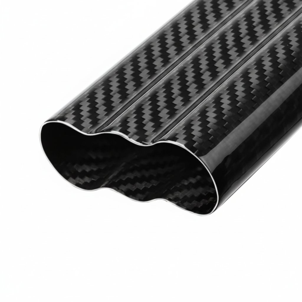 Carbon fiber cigar case detail