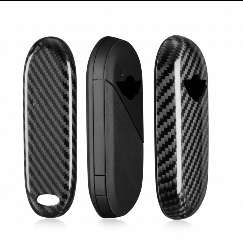Carbon fiber key cover components