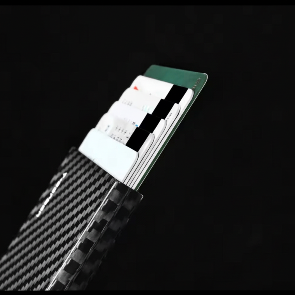 Card holder with pop-up mechanism