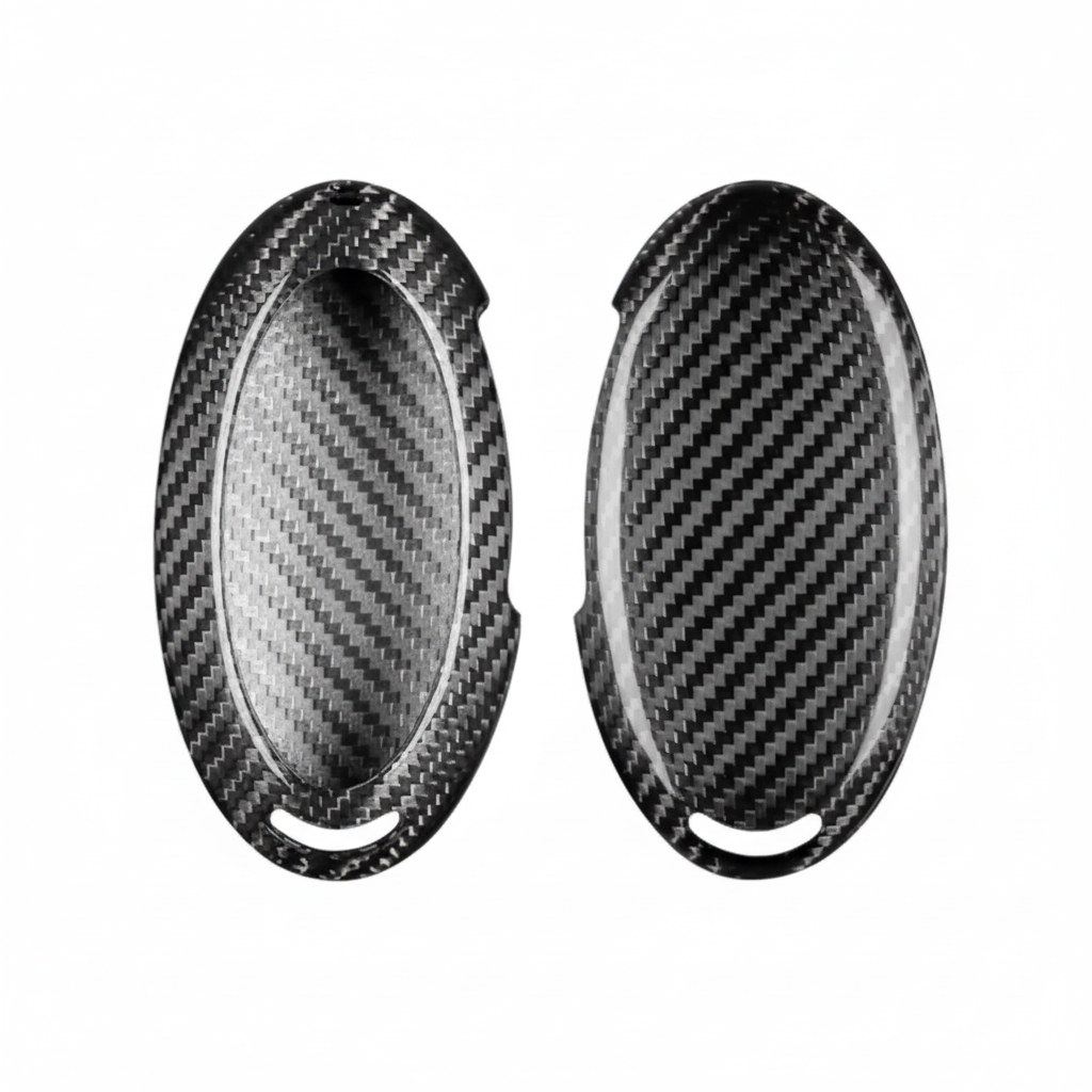 Silver black Hyundai key cover