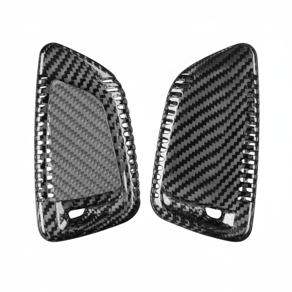 Silver black key cover