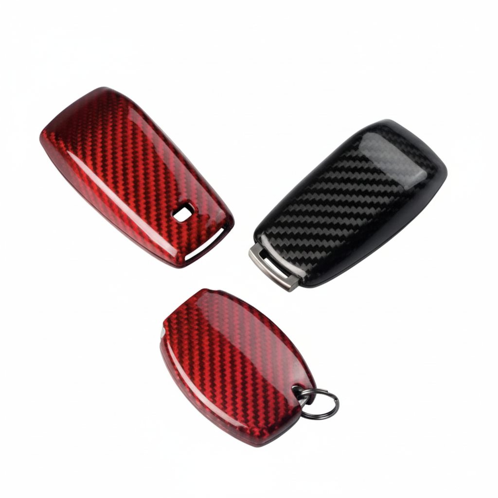 Three Mercedes key covers