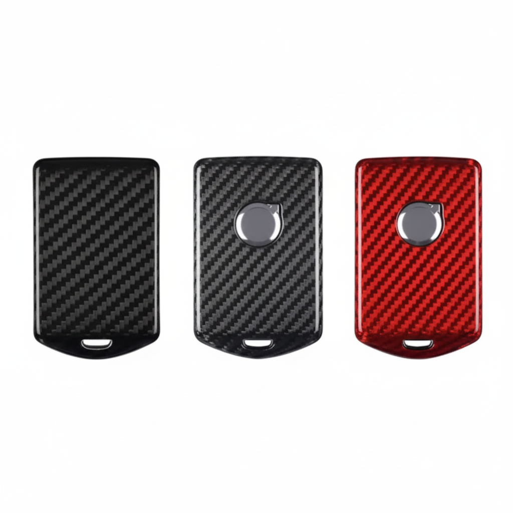 Three Volvo key covers